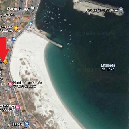 Apartamento En Playa De Laxe Luaran gambar