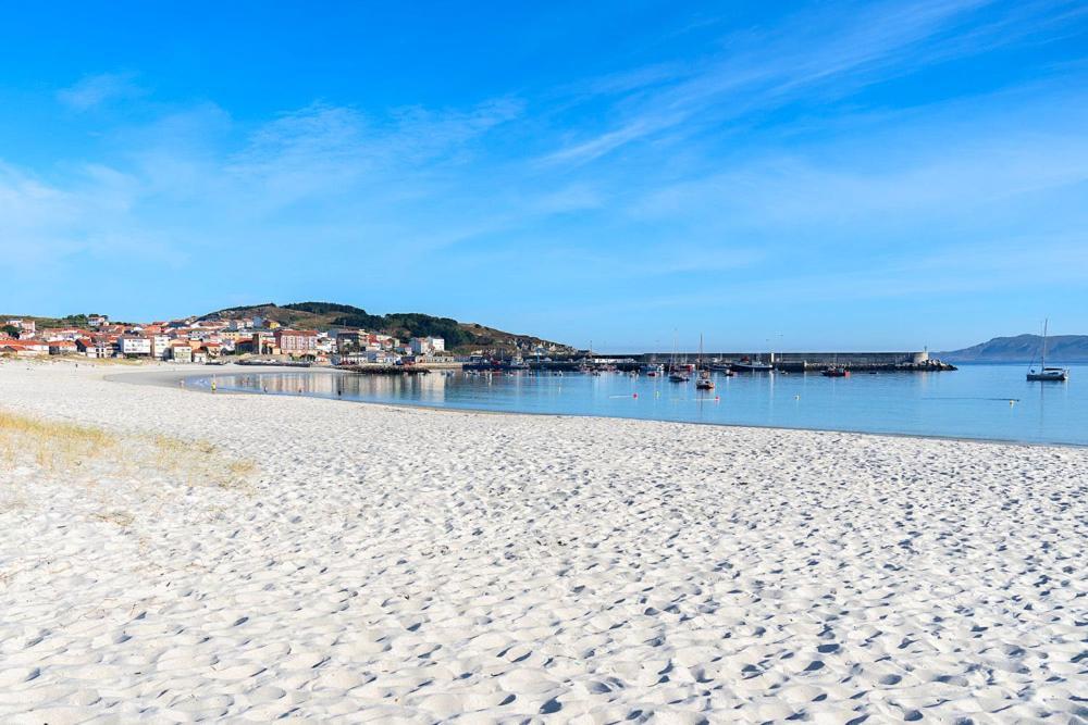 Apartamento En Playa De Laxe Luaran gambar