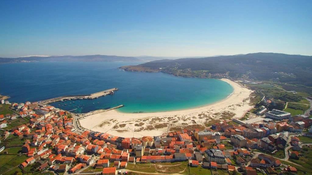 Apartamento En Playa De Laxe Luaran gambar
